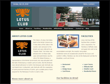 Tablet Screenshot of lotusclub.in